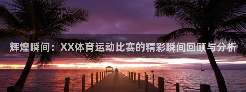 辉煌瞬间：XX体育运动比赛的精彩瞬间回顾与分析